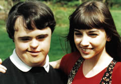 stephane ginnsz and eden riegel in duo movie about Down syndrome